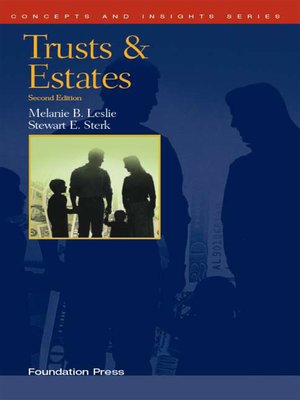 cover image of Trusts and Estates